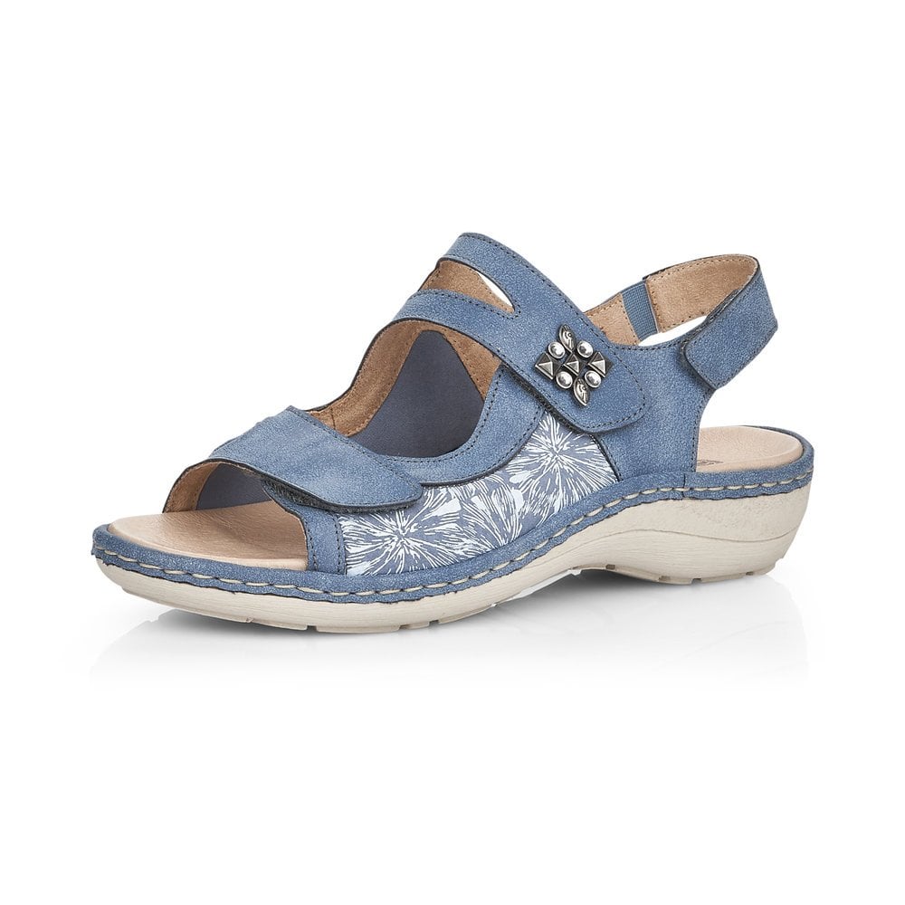 Remonte Sandaler Dam Blå - Slip On Sandaler | 174893CBO